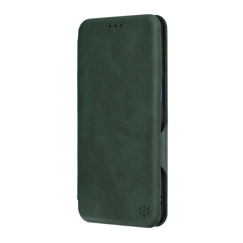 Custodia per Motorola Moto G14, Techsuit, Safe Wallet Plus, Verde