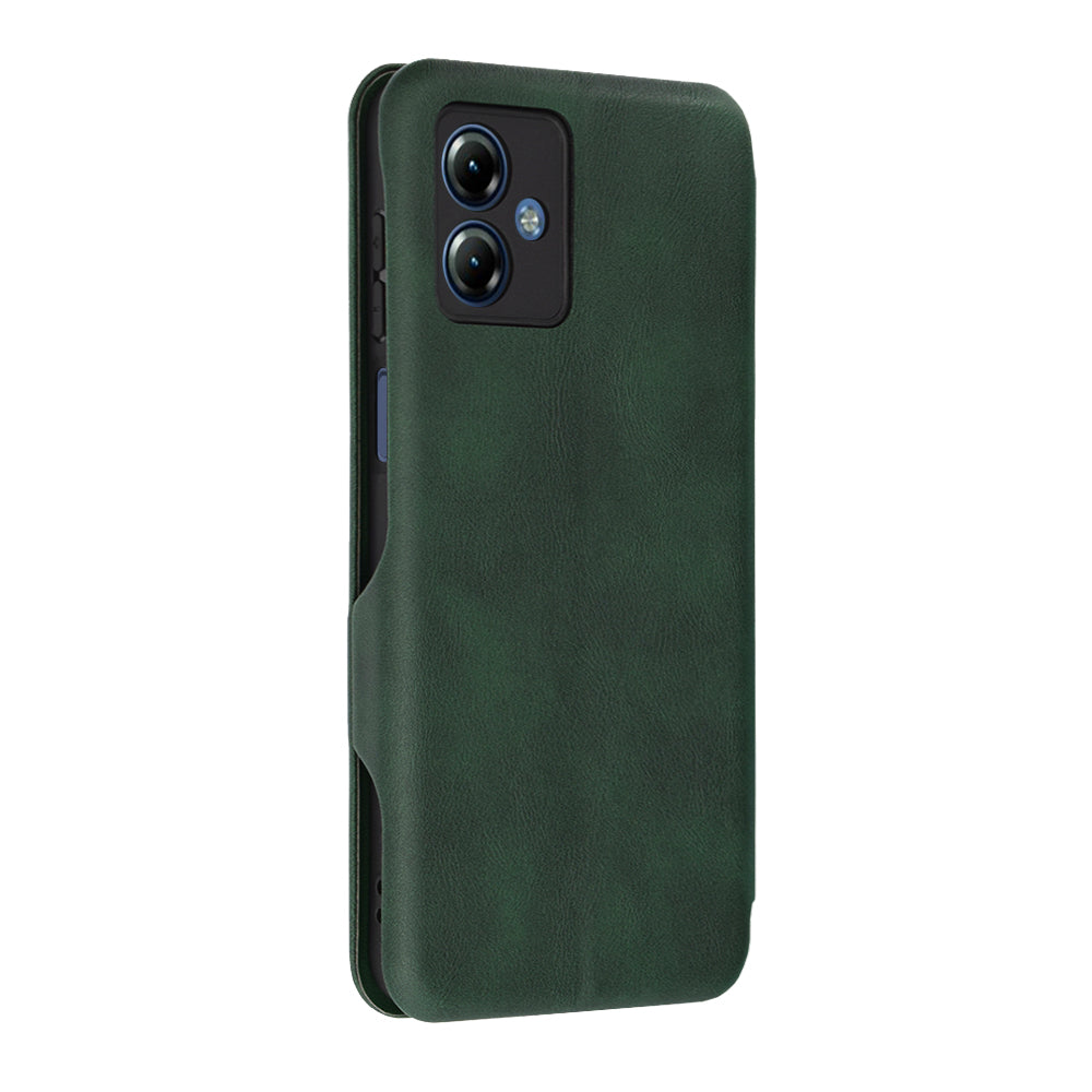 Custodia per Motorola Moto G14, Techsuit, Safe Wallet Plus, Verde