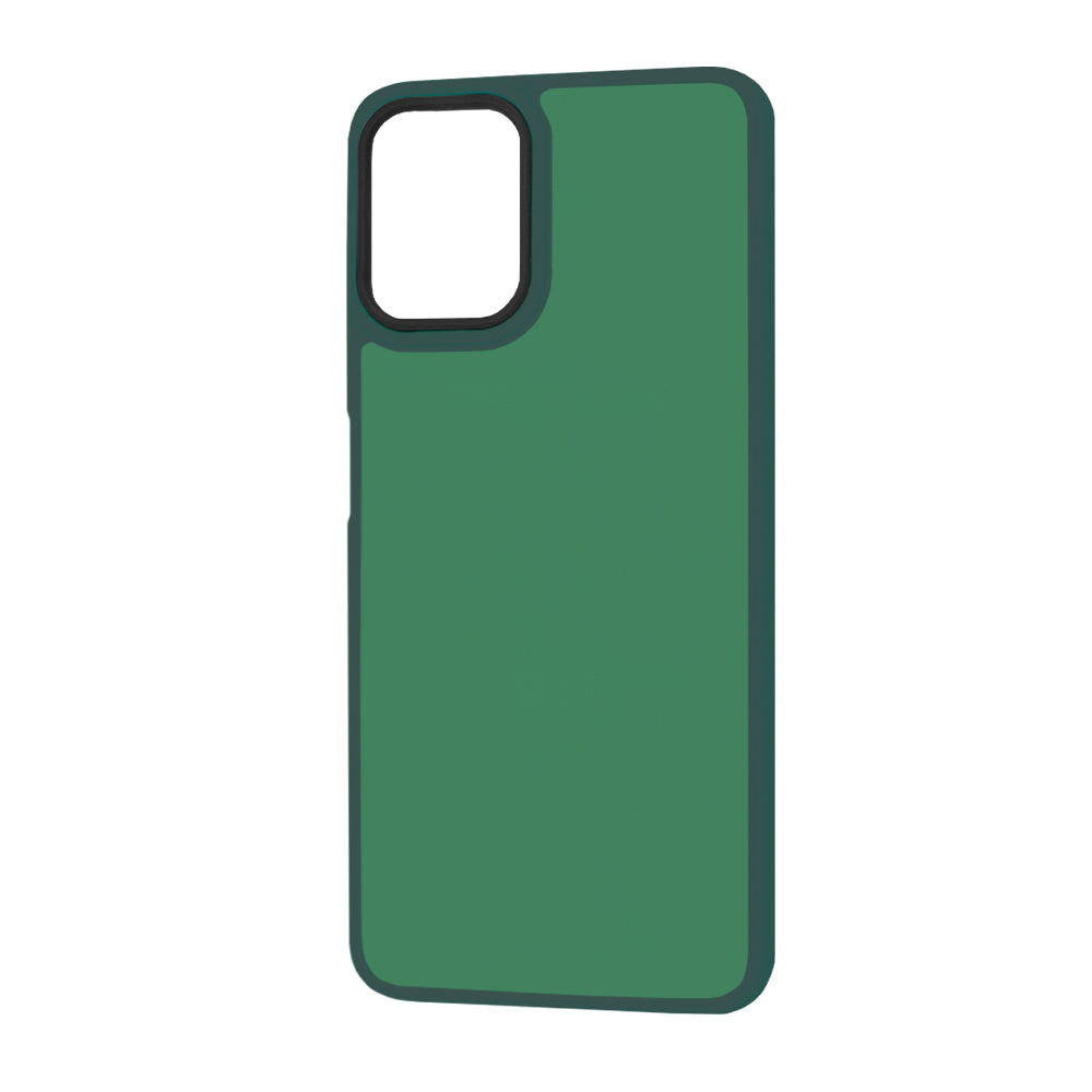 Custodia per Motorola Moto G45 / G34, Techsuit, HaloFrost, Verde