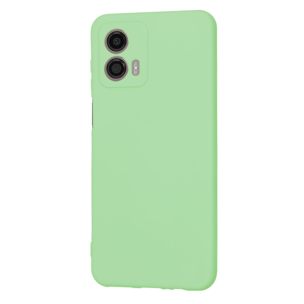 Custodia per Motorola Moto G53, Techsuit, SoftFlex, Verde Chiaro