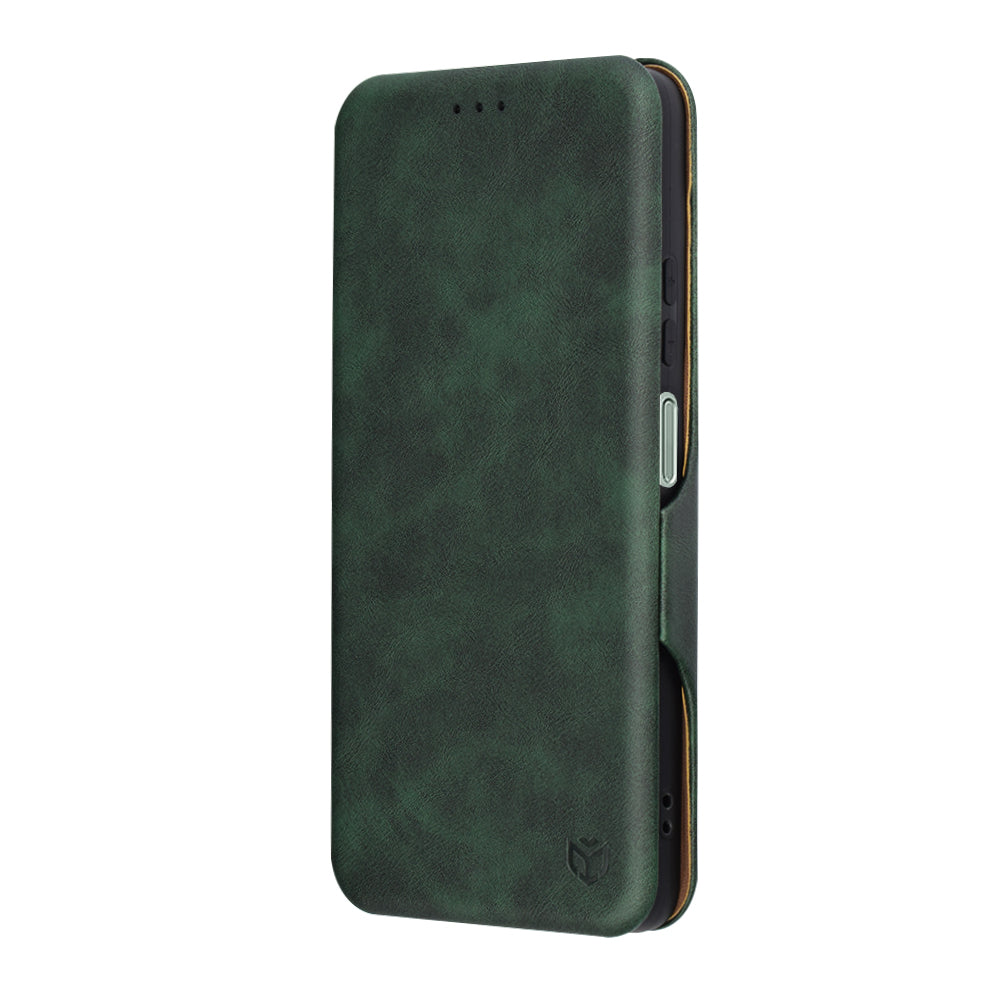 Custodia per Motorola Moto G75, Techsuit, Safe Wallet Plus, Verde