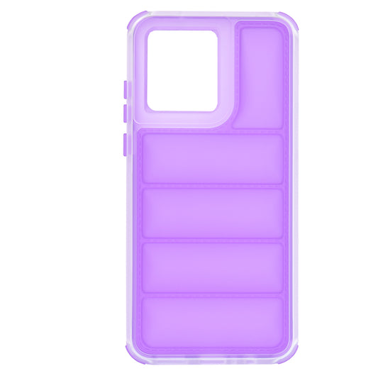 Custodia per Motorola Moto G84, Techsuit, Wave Shield, Viola