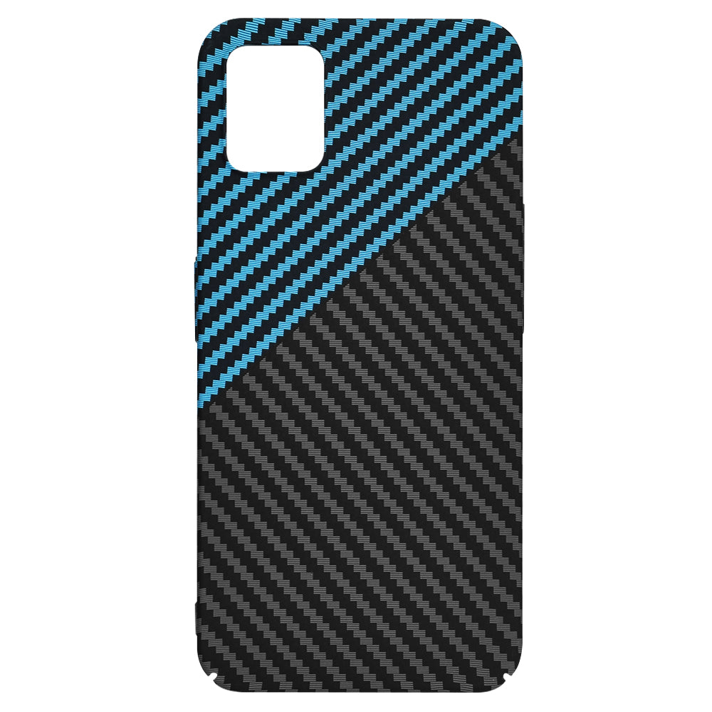 Custodia per Nothing Phone (1), Techsuit, Carbonite FiberShell, Nero Bleu