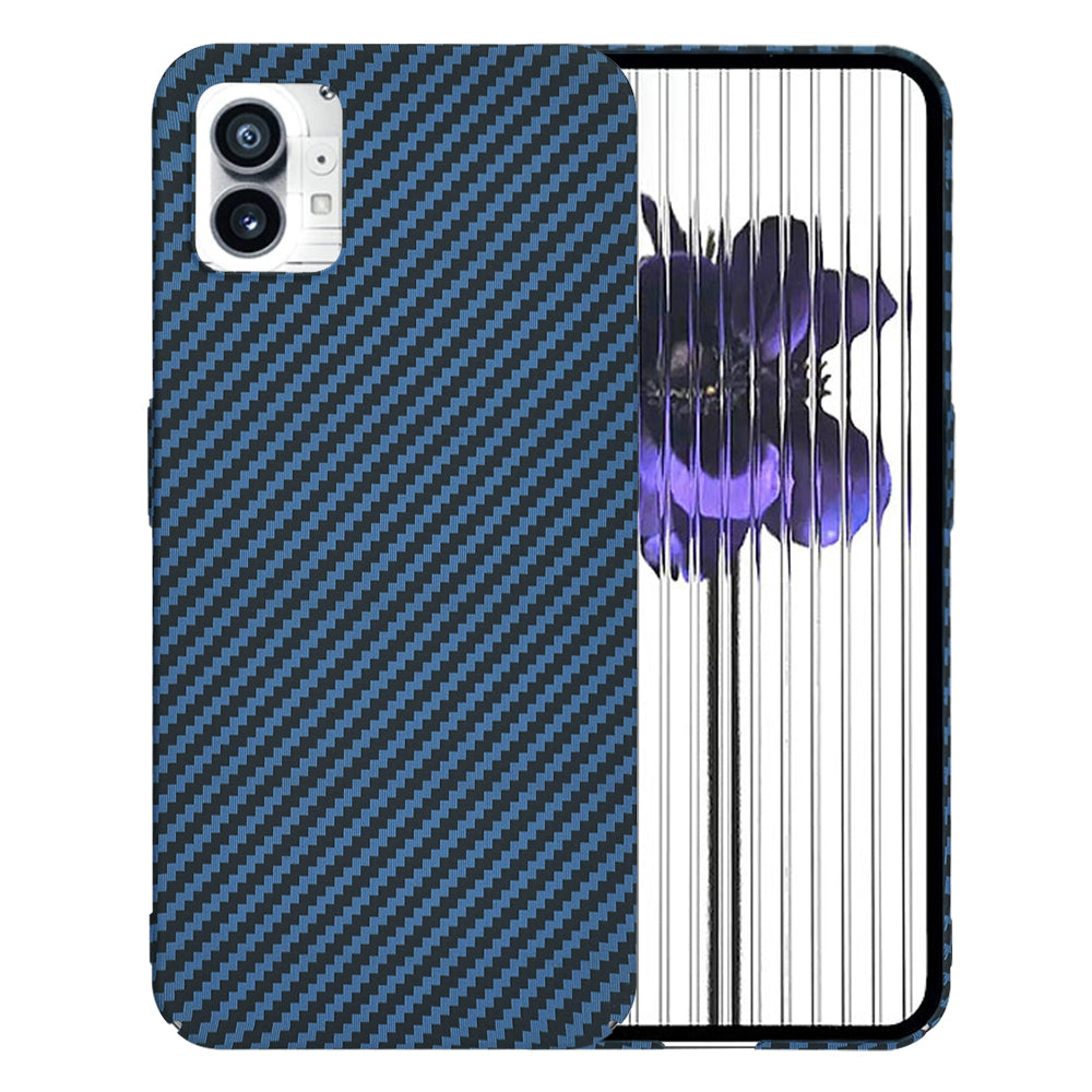Custodia per Nothing Phone (1), Techsuit, Carbonite FiberShell, Turchese