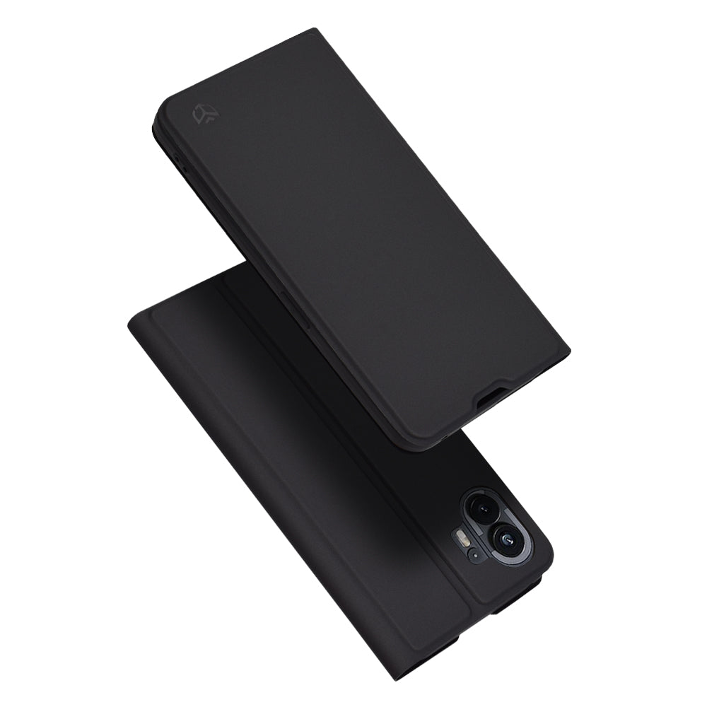 Custodia per Nothing Phone (2), Techsuit, Magskin Book, Nera