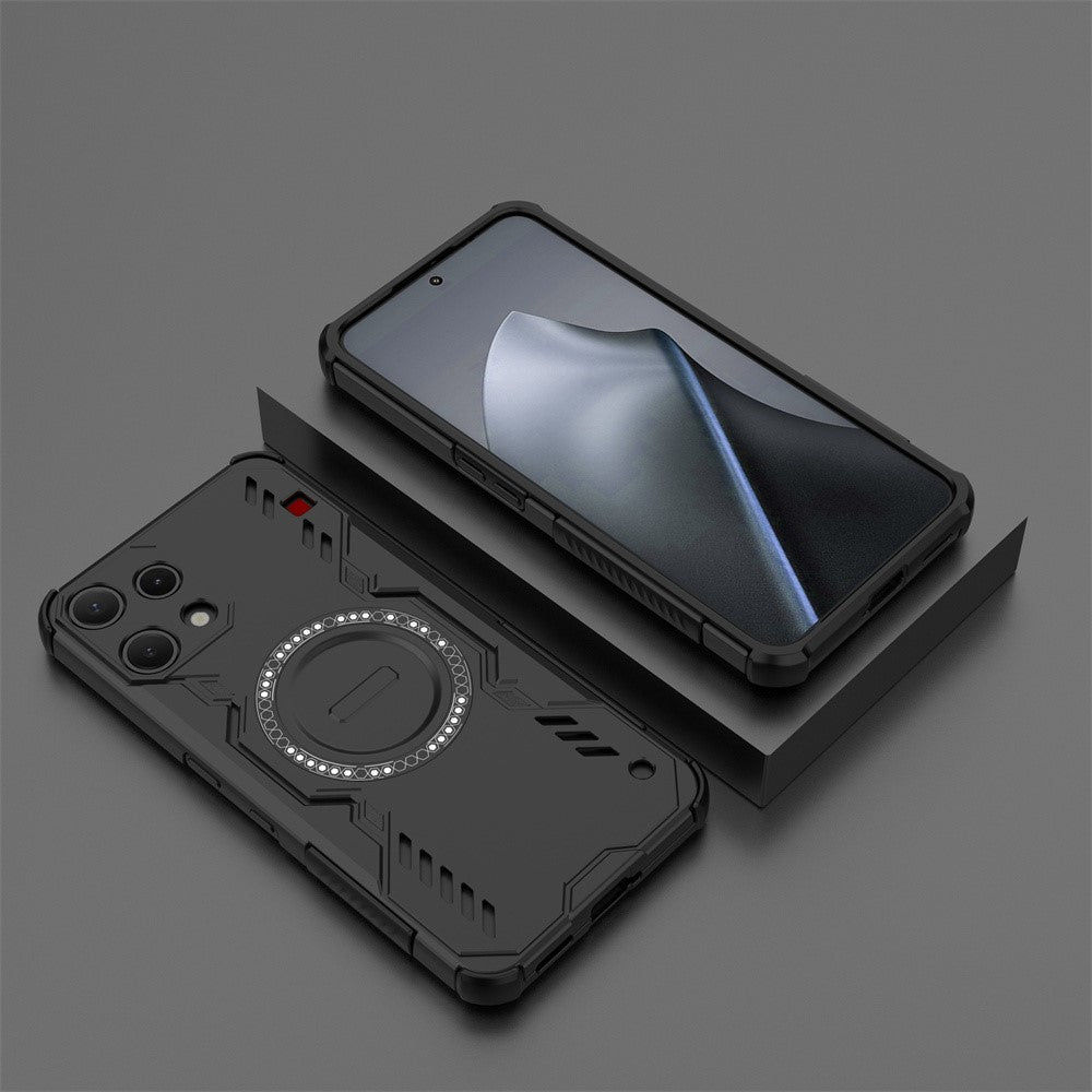 Custodia MagSafe per Nothing Phone (3a) Lite, Techsuit, ArmorMag, Nera
