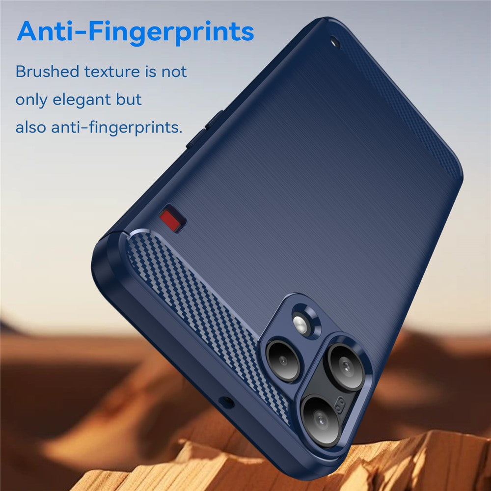 Case for Nothing Phone (3a) Lite, Techsuit, Carbon, Blue