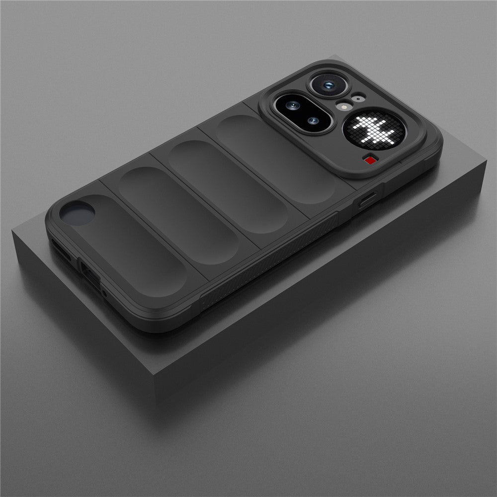 Custodia per Nothing Phone (4a) Pro, Techsuit, Magic Shield, Nera