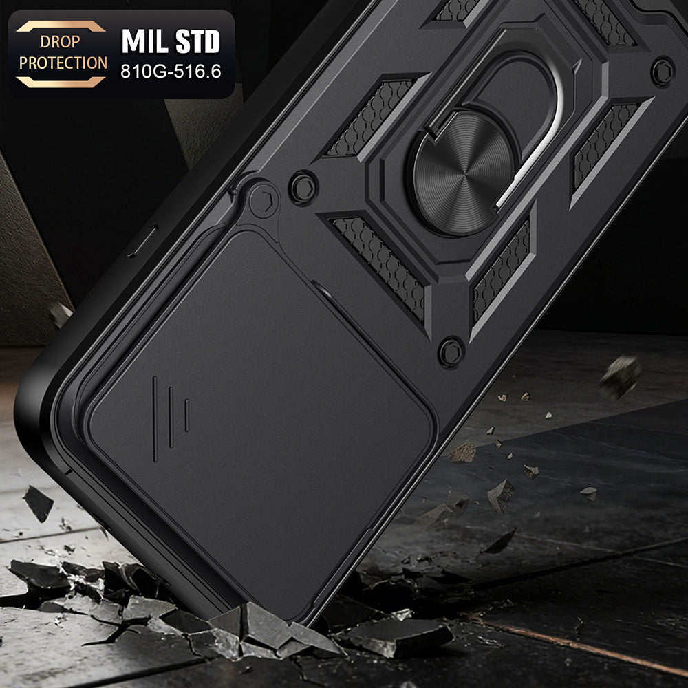 Custodia per Nothing Phone (4b), Techsuit, CamShield, Nera