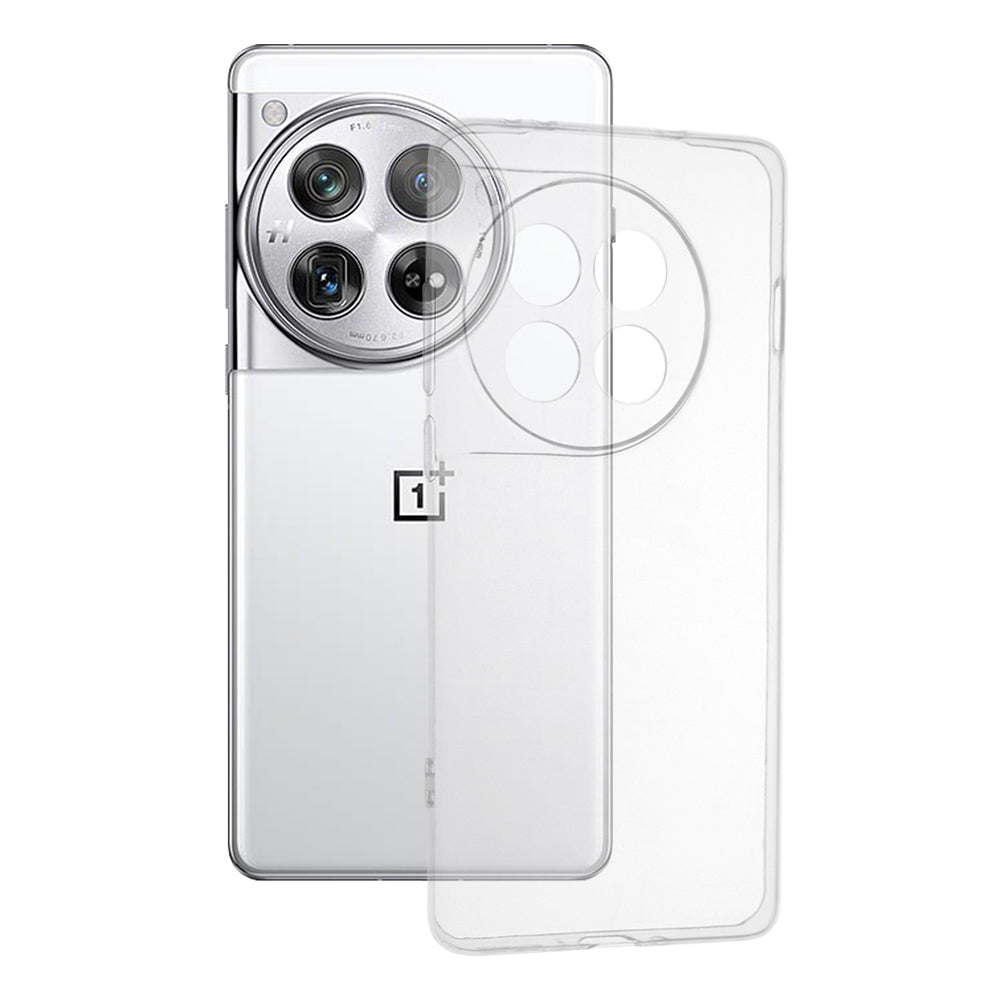 Custodia per OnePlus 12, Techsuit, Chiara, Trasparente