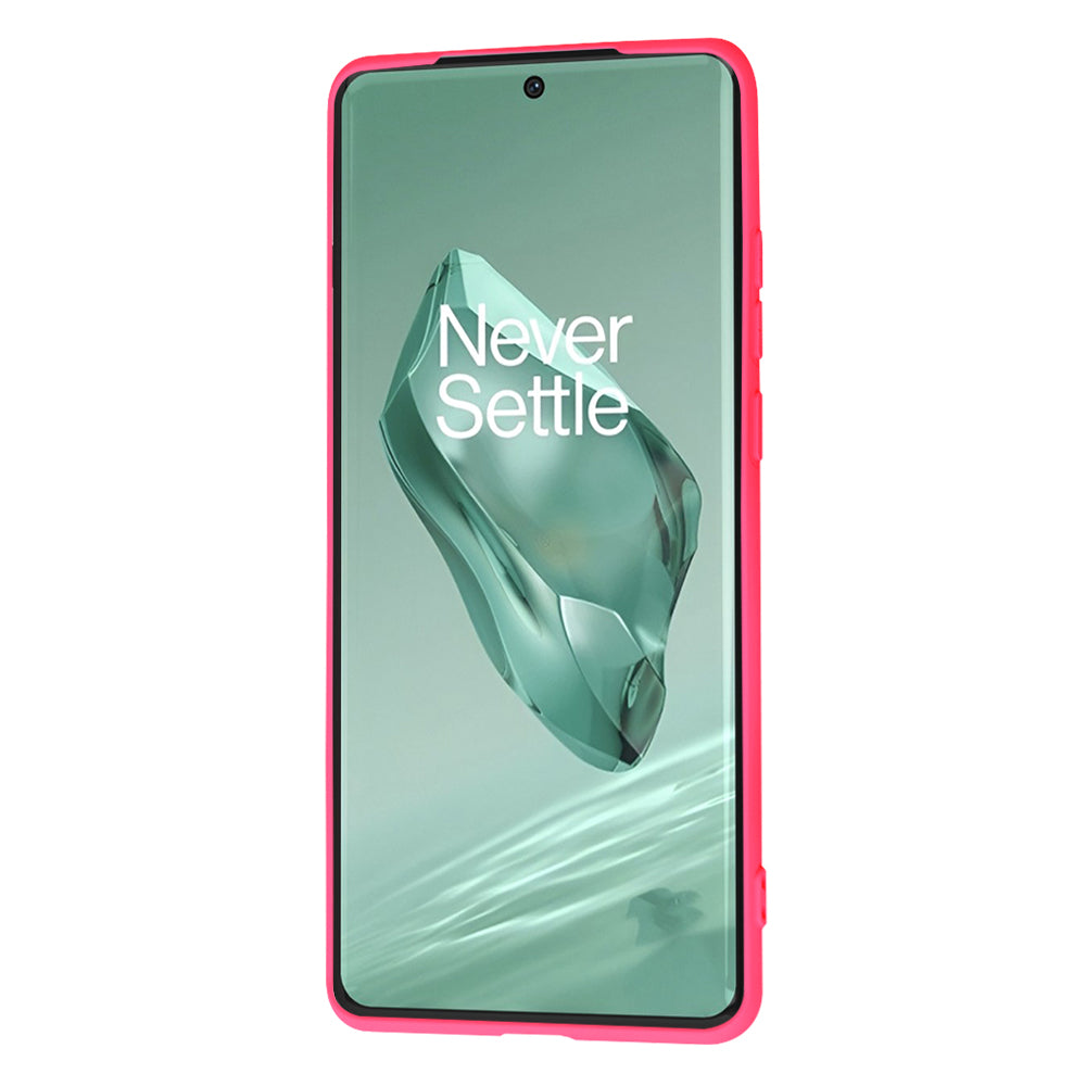 Custodia per OnePlus 12, Techsuit, SoftFlex, Rosa Scuro