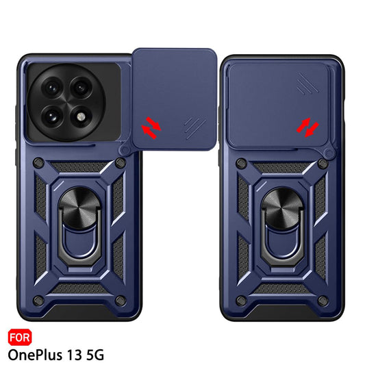 Custodia per OnePlus 13, Techsuit, CamShield, Blu