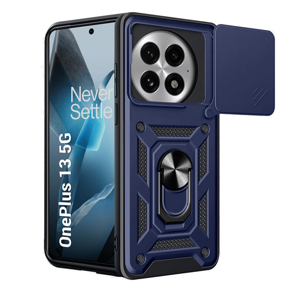 Custodia per OnePlus 13, Techsuit, CamShield, Blu