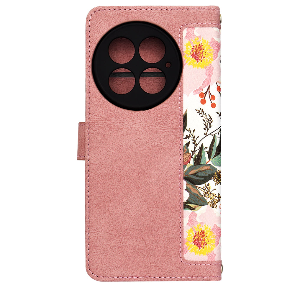 Custodia per OnePlus 13, Techsuit, FlipCraft, Rosa