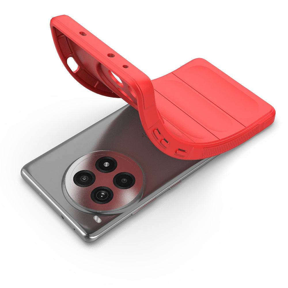 Custodia per OnePlus 13R, Techsuit, Magic Shield, Rossa