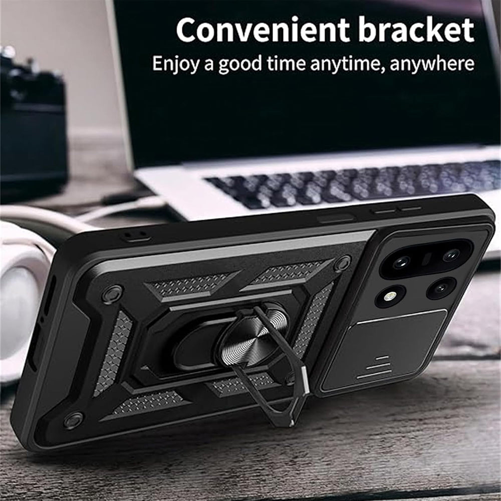 Custodia per OnePlus 15, Techsuit, CamShield, Blu
