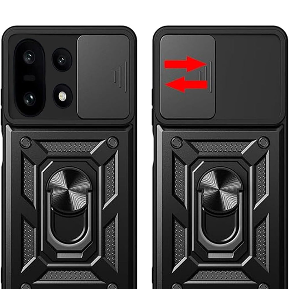 Custodia per OnePlus 15, Techsuit, CamShield, Nera