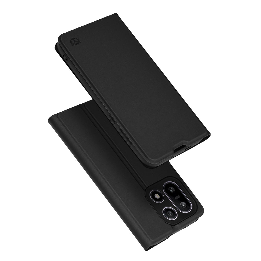 Custodia per OnePlus 15, Techsuit, Magskin Book, Nera