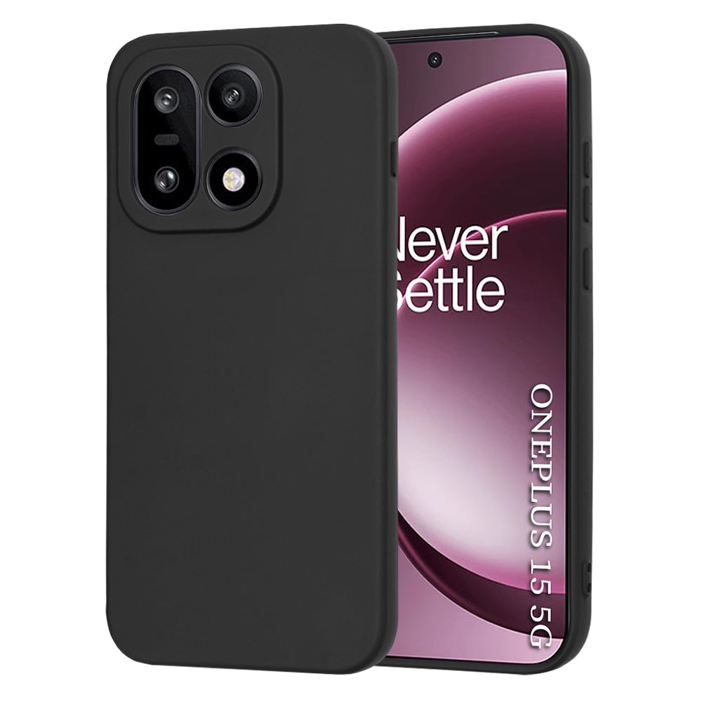 Custodia per OnePlus 15, Techsuit, SoftFlex, Nera