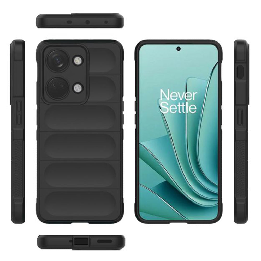 Custodia per OnePlus Nord 3, Techsuit, Magic Shield, Nera