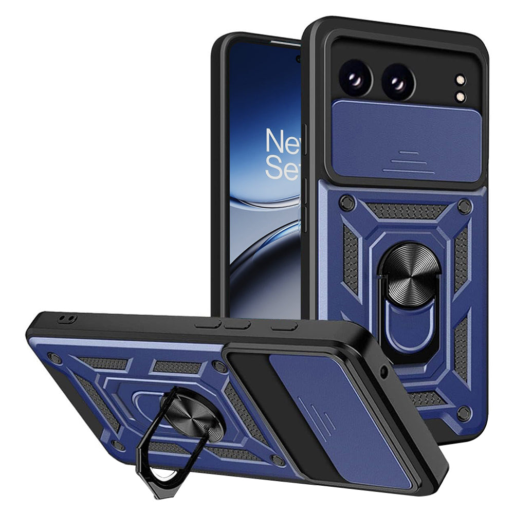 Custodia per OnePlus Nord 4, Techsuit, CamShield, Blu