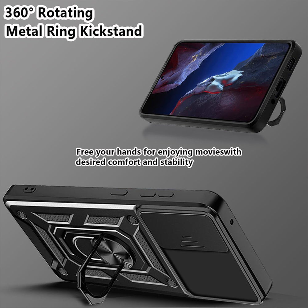 Custodia per OnePlus Nord 4, Techsuit, CamShield, Nera