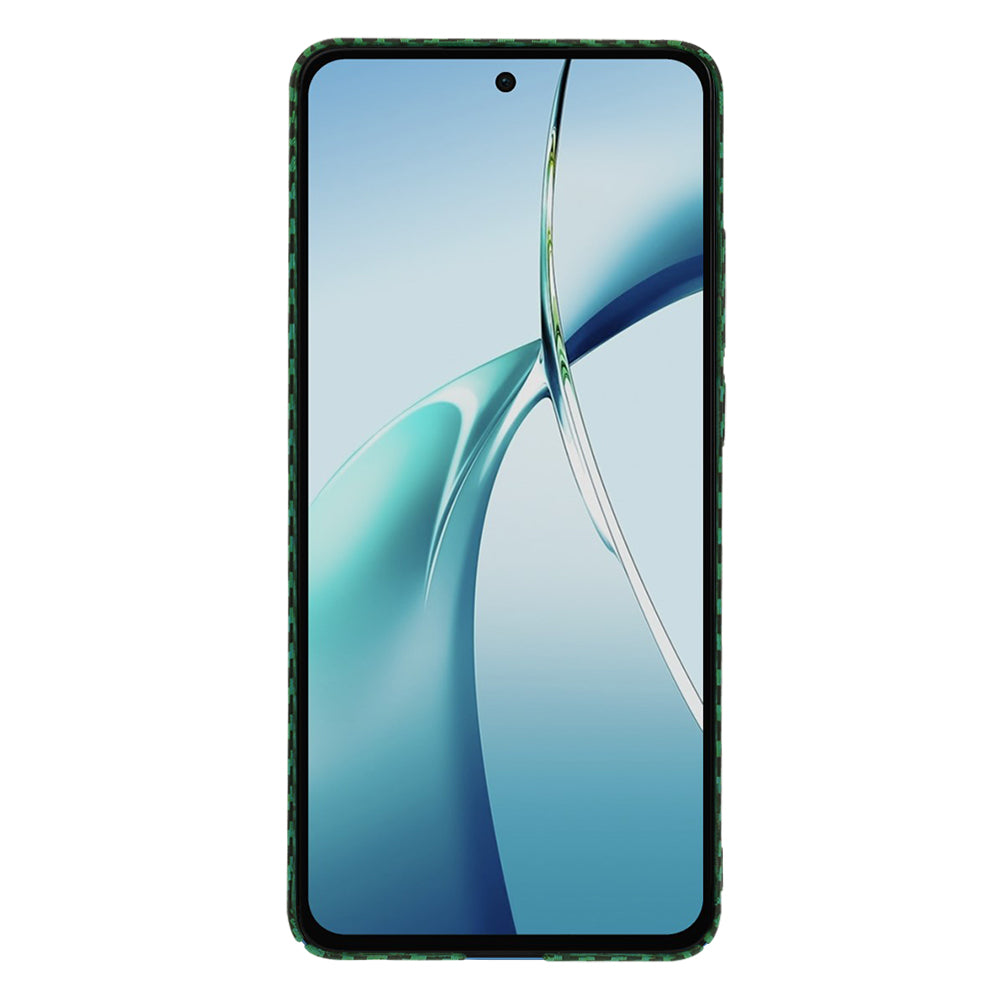 Custodia per OnePlus Nord CE4 Lite, Techsuit, Carbonite FiberShell, Verde