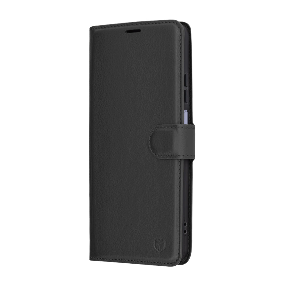 Custodia per Oppo A3 4G / A3, Techsuit, Leather Folio, Nera