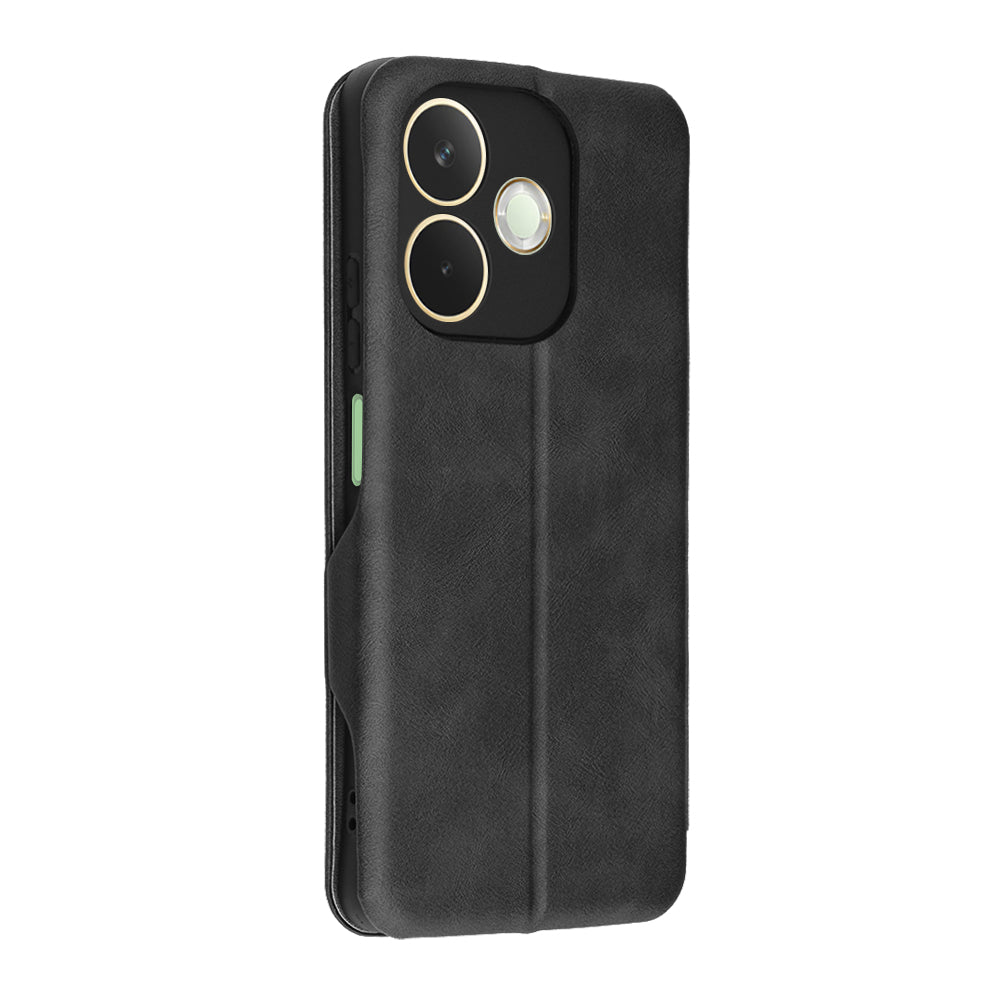 Custodia per Oppo A5 Pro 4G / A5 Pro, Techsuit, Safe Wallet Plus, Nera
