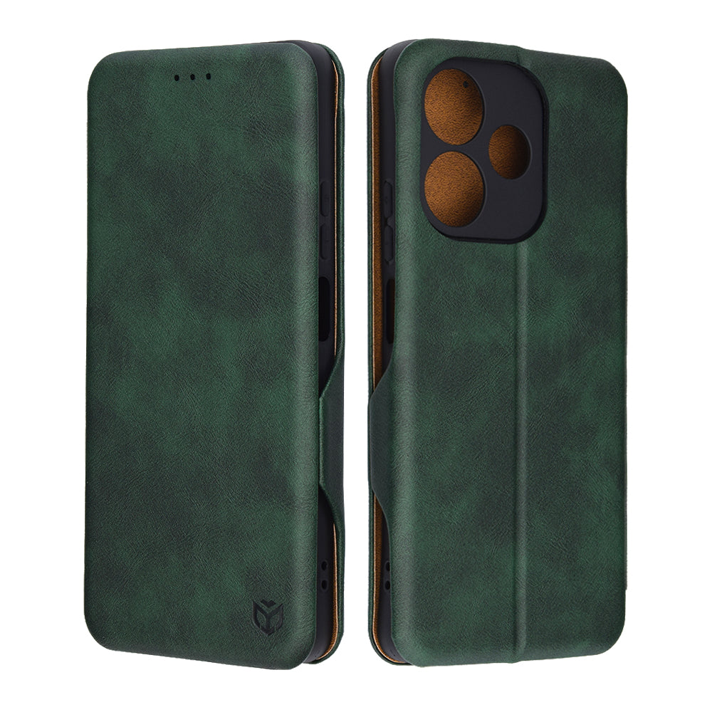 Custodia per Oppo A5 Pro 4G / A5 Pro, Techsuit, Safe Wallet Plus, Verde