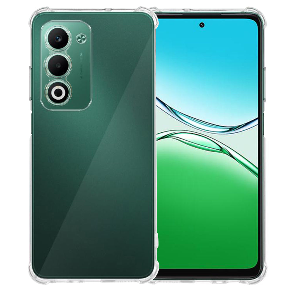 Custodia per Oppo A5 4G, Techsuit, Shockproof Clear, Trasparente