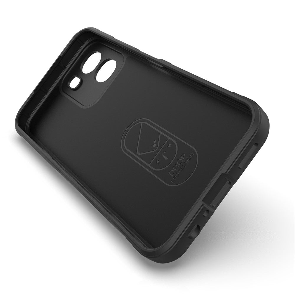 Custodia per Oppo A6x 4G / A6x, Techsuit, Magic Shield, Nera
