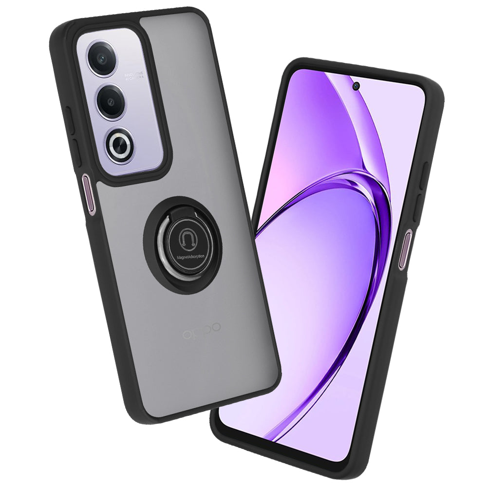 Custodia per Oppo A80, Techsuit, Glinth, Nera