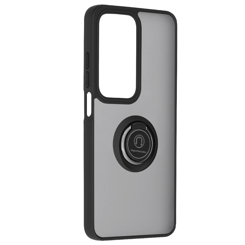 Custodia per Oppo A80, Techsuit, Glinth, Nera