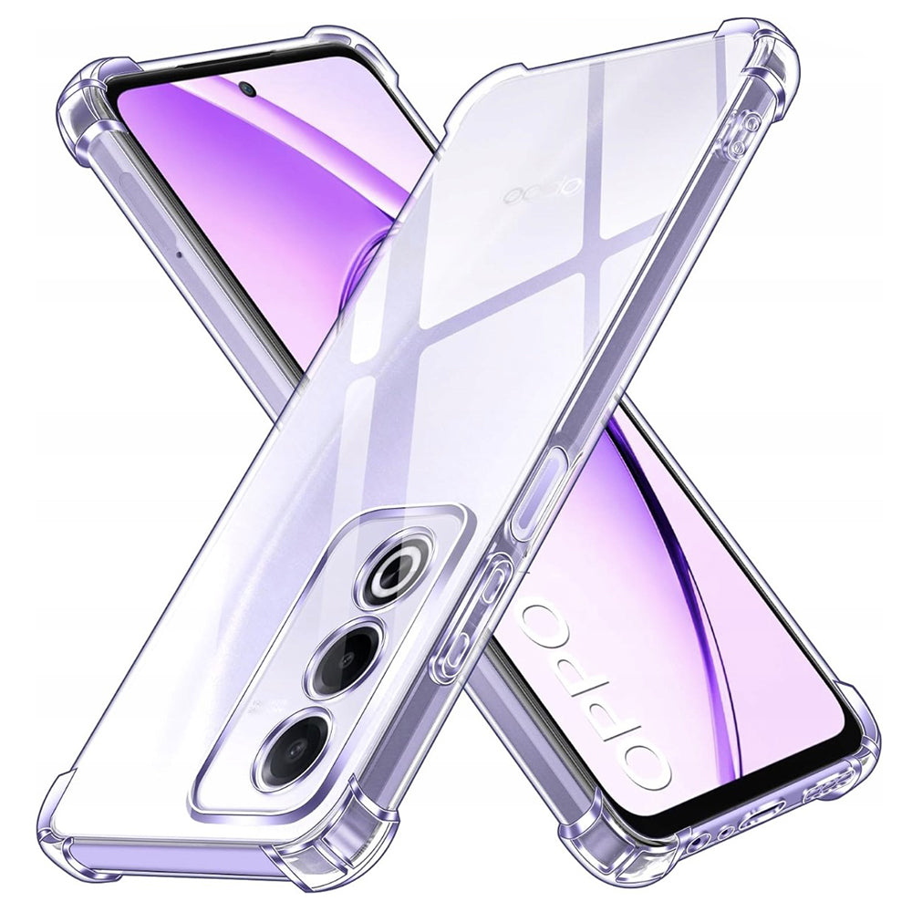 Custodia per Oppo A80, Techsuit, Shockproof Clear, Trasparente