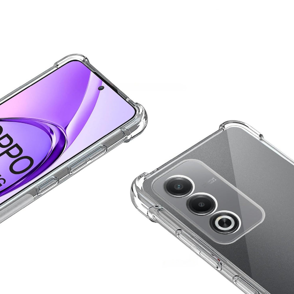 Custodia per Oppo A80, Techsuit, Shockproof Clear, Trasparente
