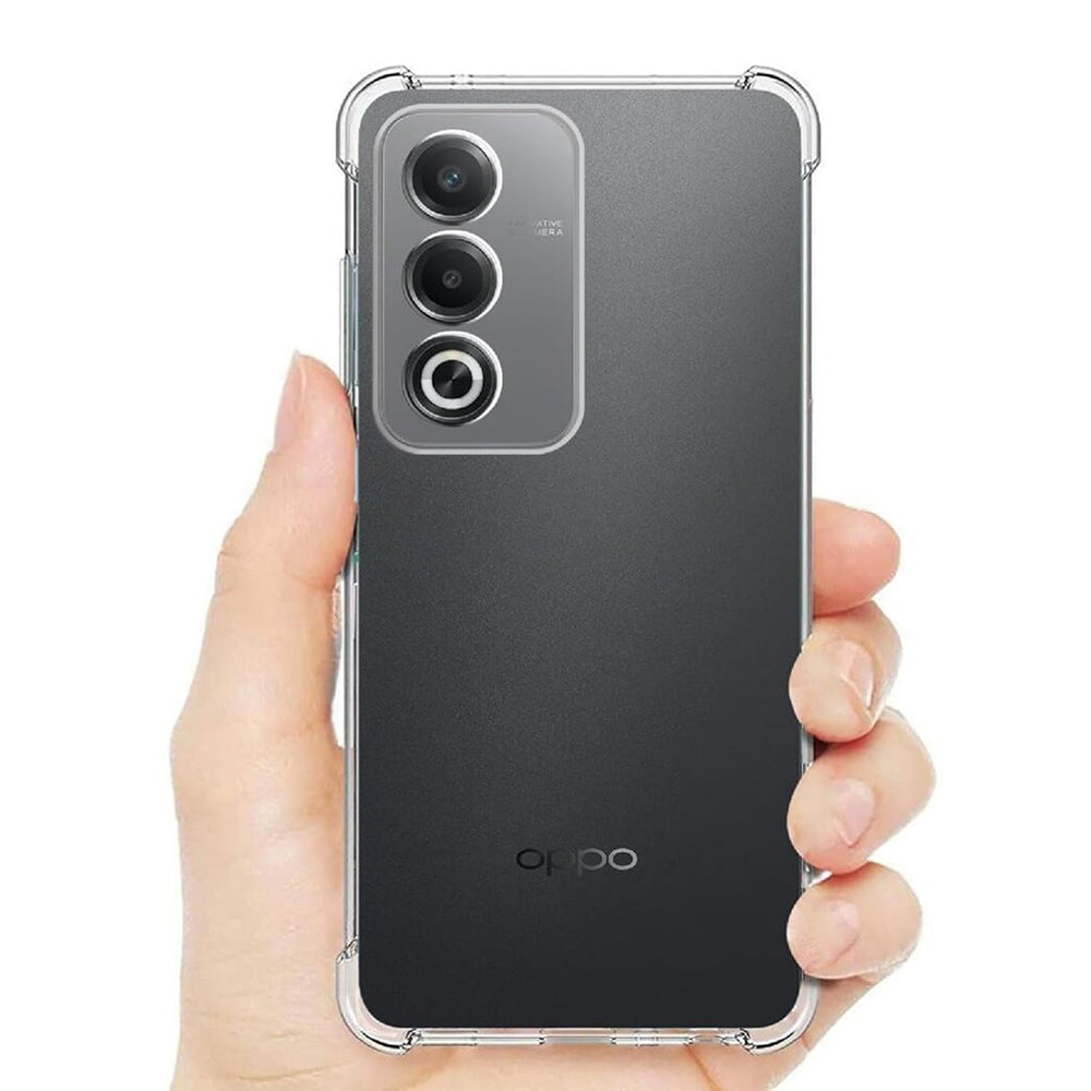 Custodia per Oppo A80, Techsuit, Shockproof Clear, Trasparente