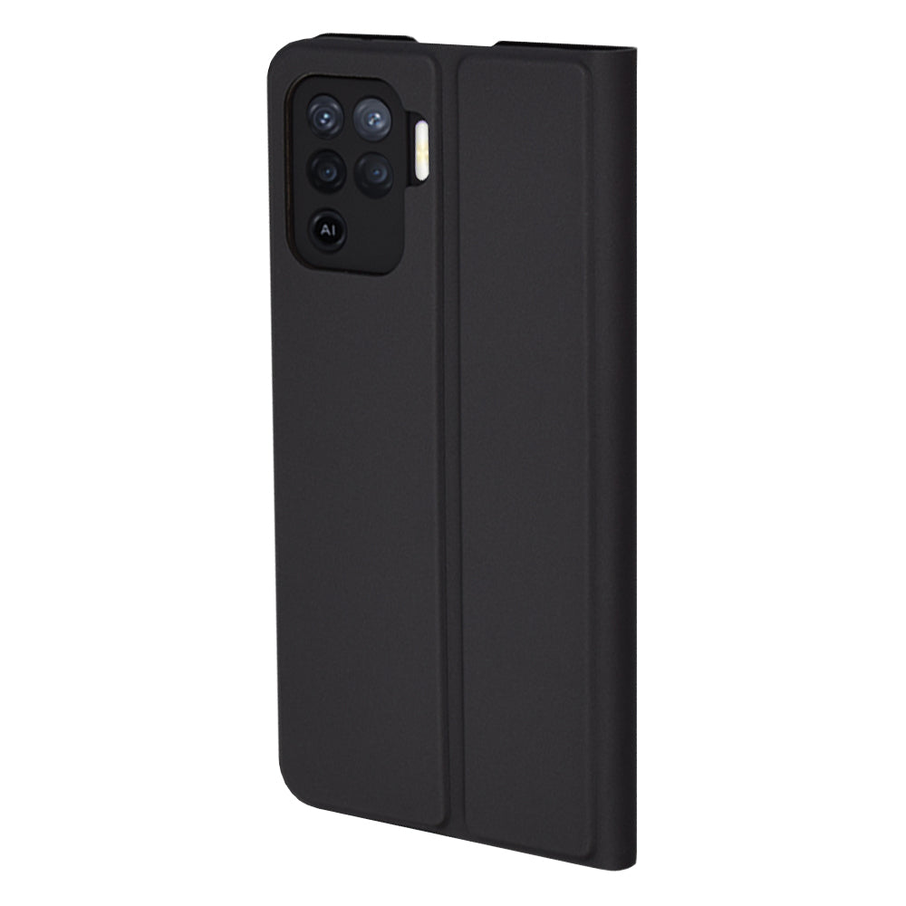 Custodia per Oppo A94 / Reno5 Lite, Techsuit, Magskin Book, Nera
