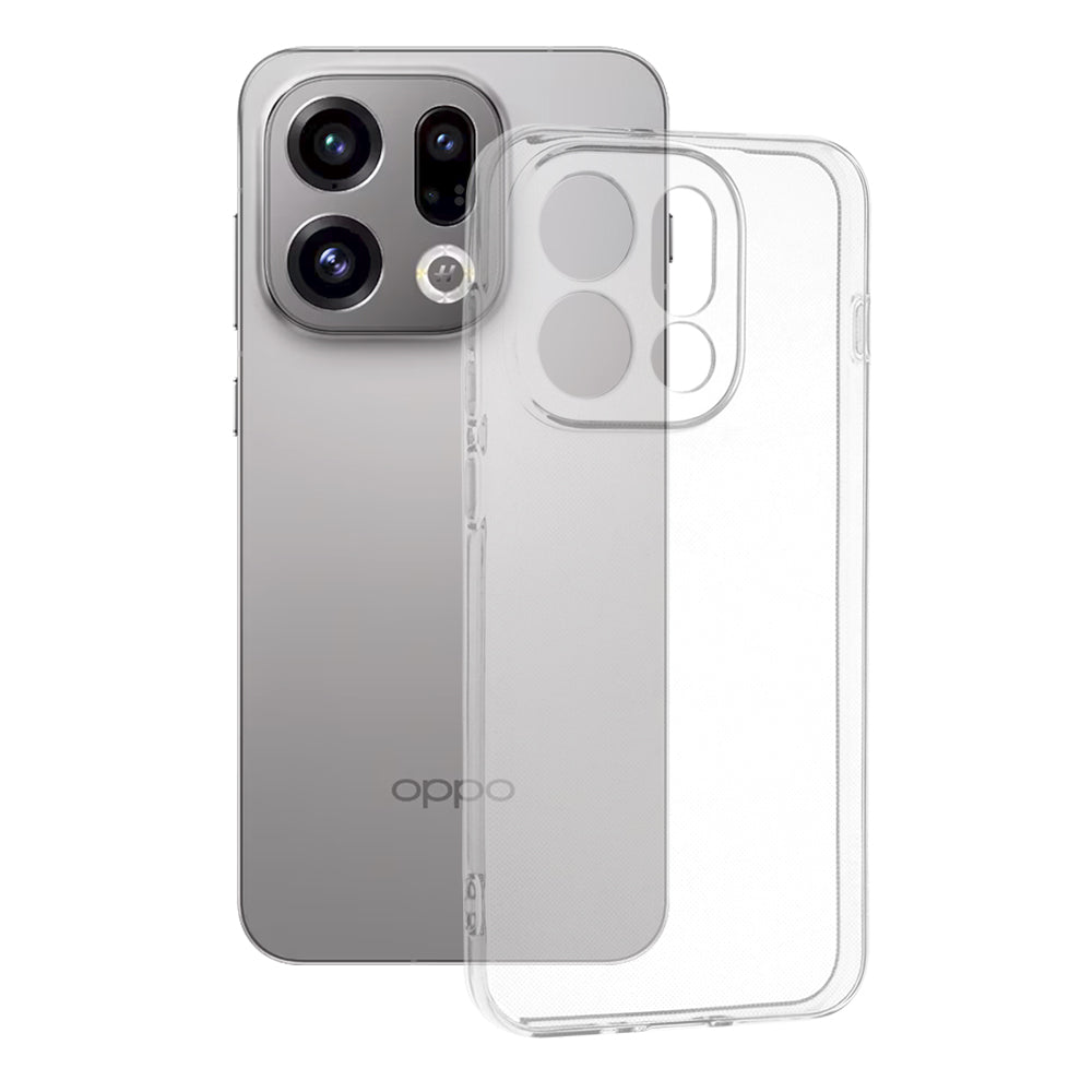 Custodia per Oppo Find X9, Techsuit, Clear, Trasparente