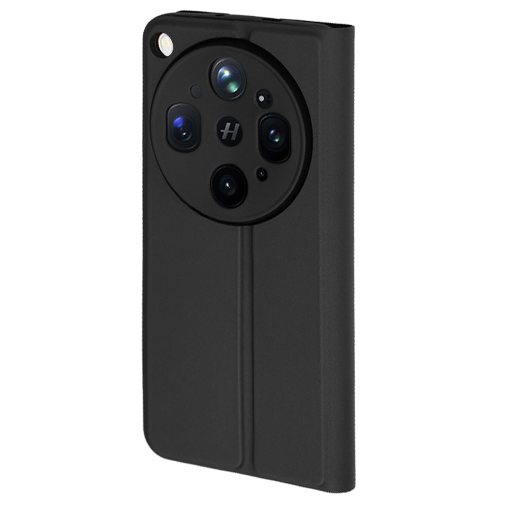 Custodia per Oppo Find X9 Ultra, Techsuit, Magskin Book, Nera