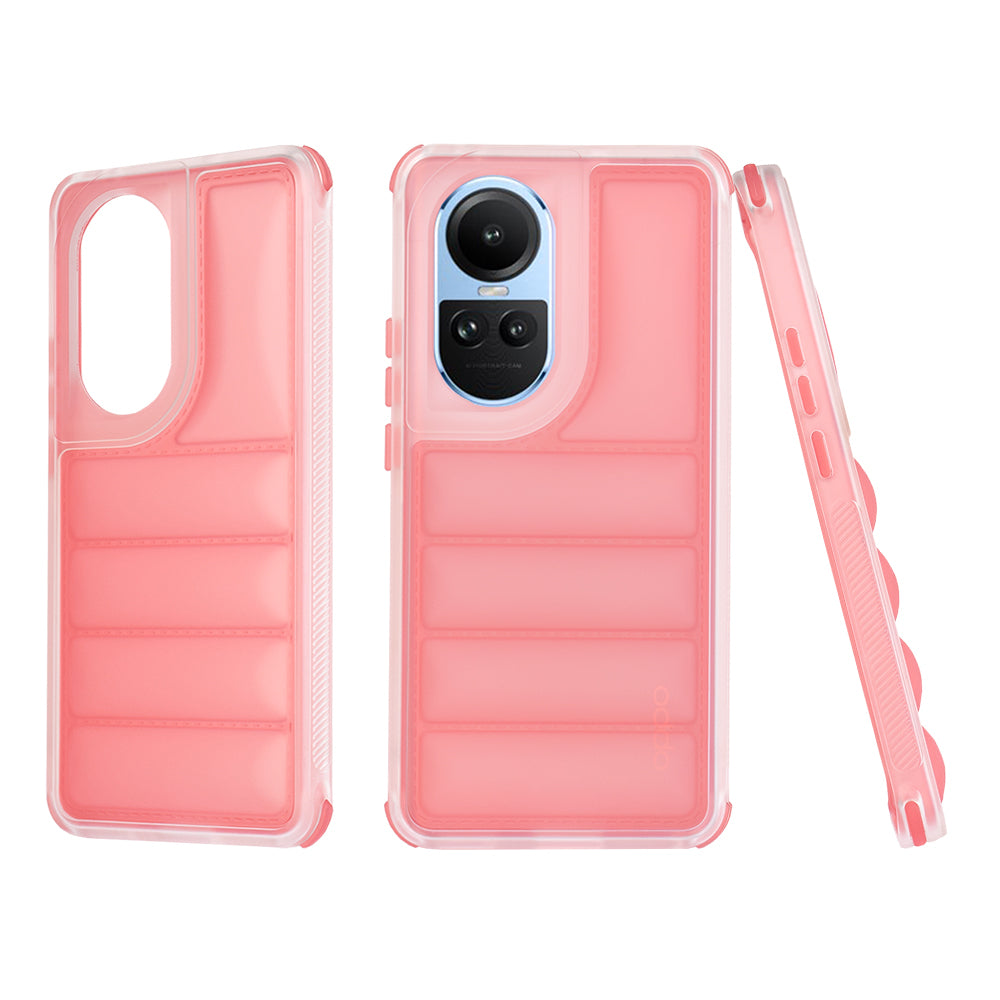 Custodia per Oppo Reno10 / Reno10 Pro, Techsuit, Wave Shield, Rossa