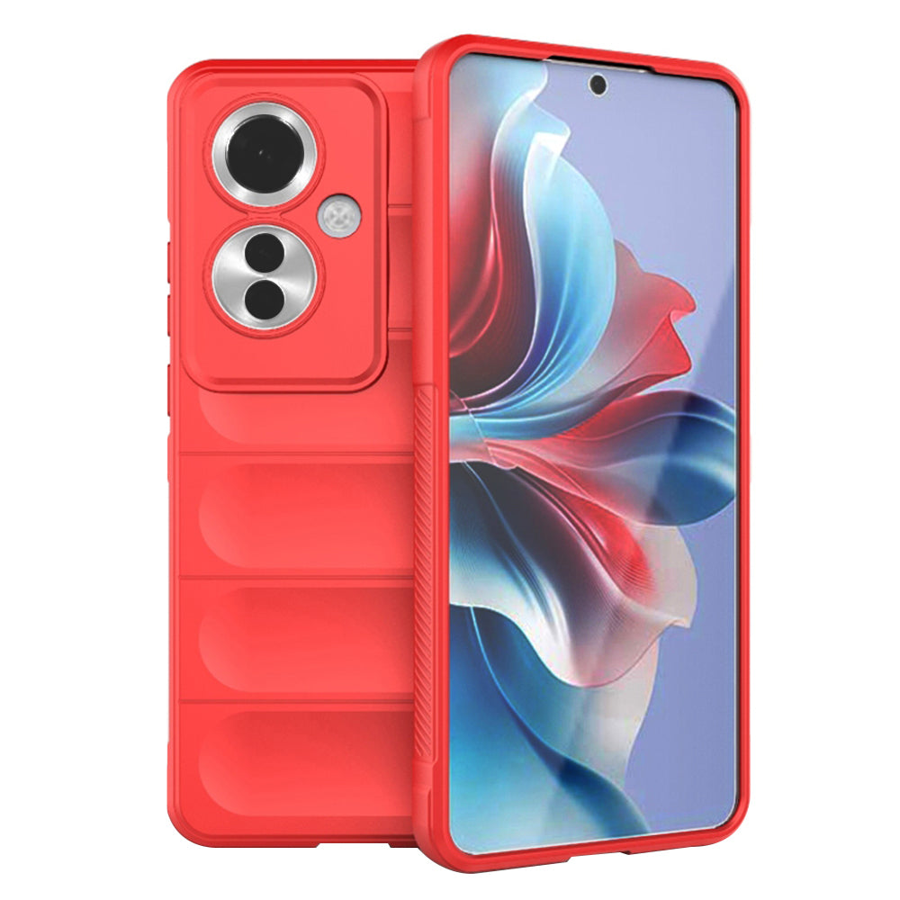 Custodia per Oppo Reno11 F, Techsuit, Magic Shield, Rossa