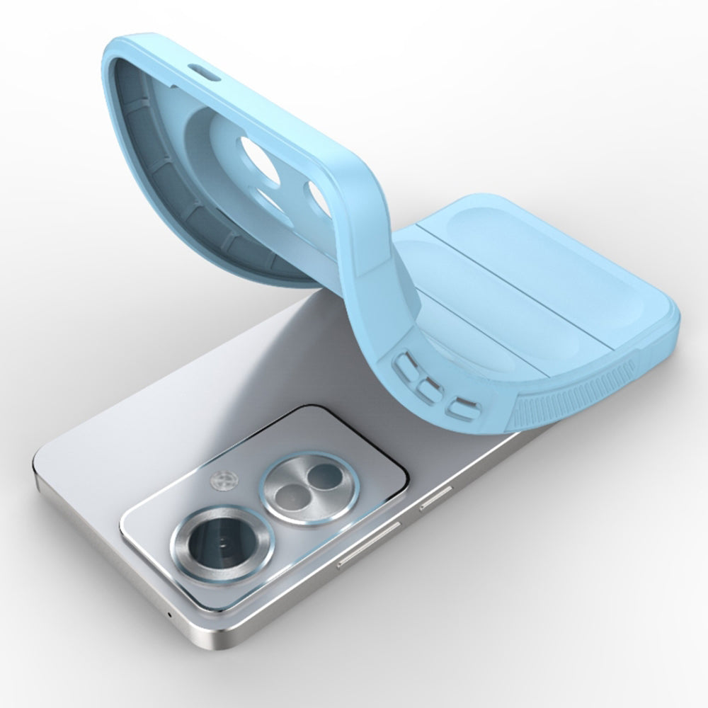 Custodia per Oppo Reno11 F, Techsuit, Magic Shield, Rossa