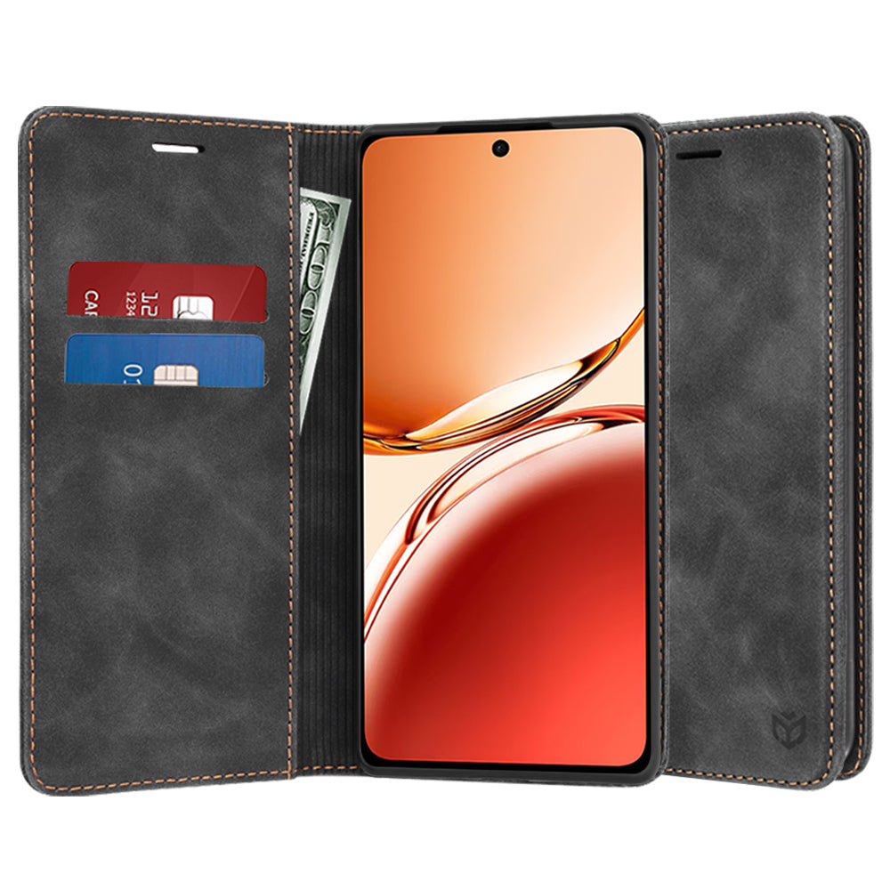 Custodia per Oppo Reno12 FS 5G / Reno12 FS 4G / Reno12 F 4G / Reno12 F, Techsuit, Confy, Nera