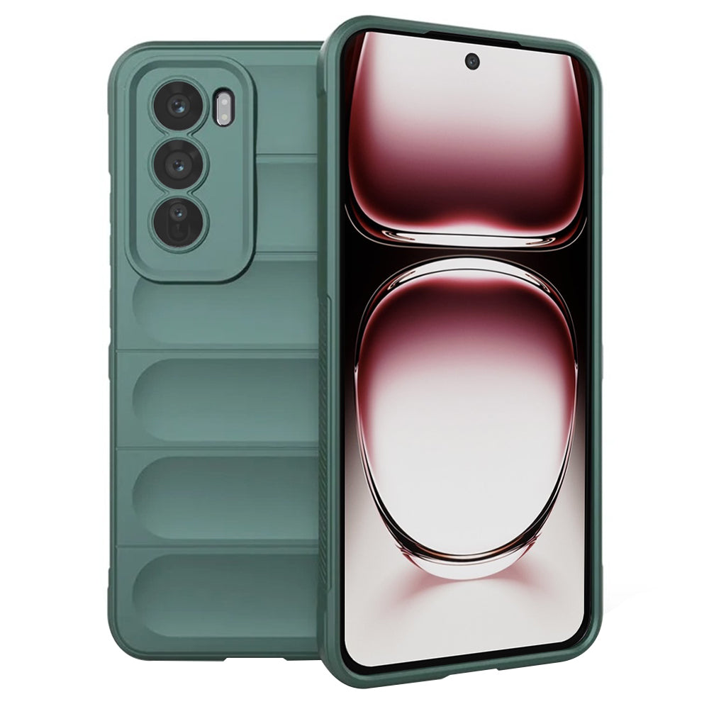Custodia per Oppo Reno12 Pro, Techsuit, Magic Shield, Verde