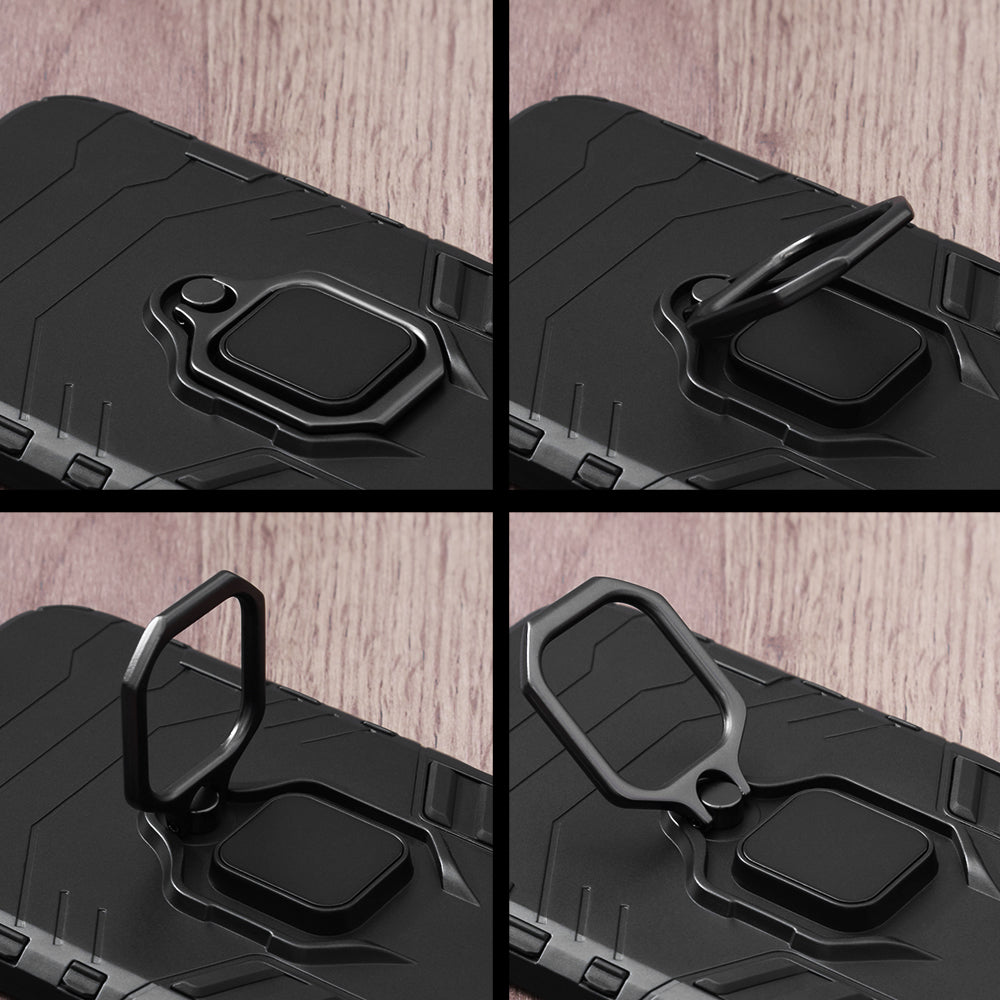 Case for Oppo Reno12, Techsuit, Shield, Black