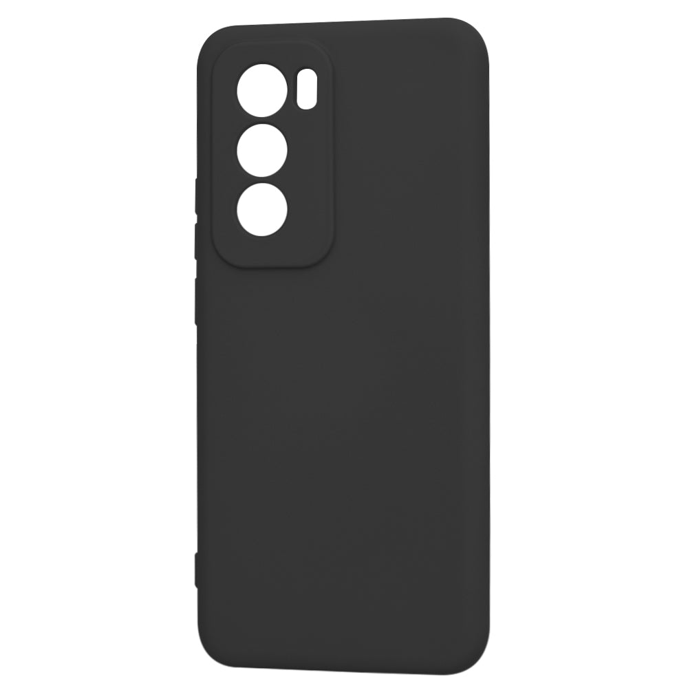 Custodia per Oppo Reno12, Techsuit, SoftFlex, Nera