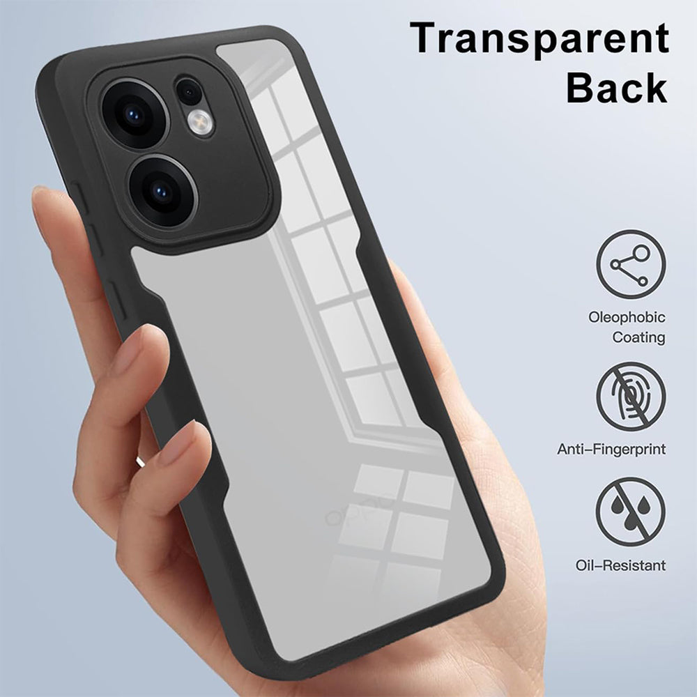 Custodia per Oppo Reno13 FS 5G / Reno13 F 4G / Reno13 F, Techsuit, ColorVerse 360, Viola