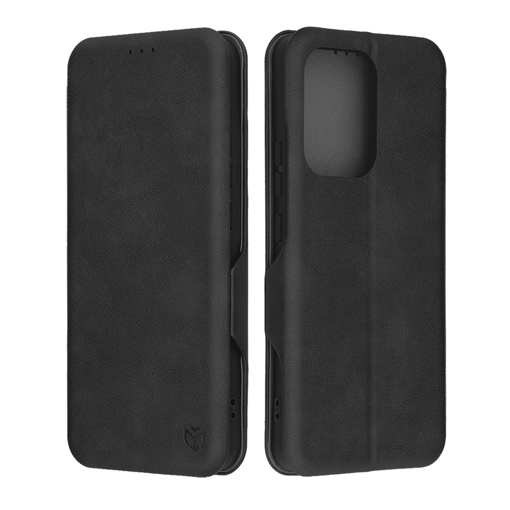 Custodia per Oppo Reno13 FS 5G / Reno13 F 4G / Reno13 F, Techsuit, Safe Wallet Plus, Nera