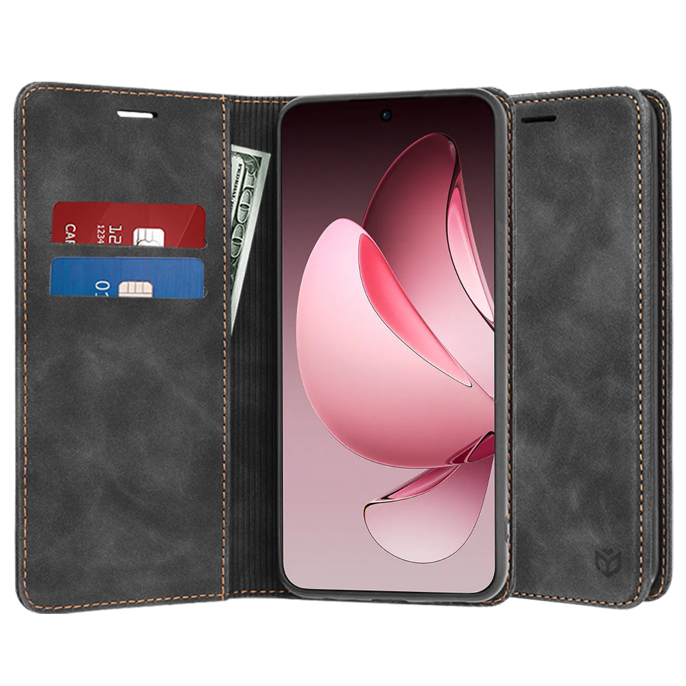 Custodia per Oppo Reno13 Pro, Techsuit, Confy, Nera
